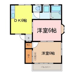 大塚ハイツ(東城南)の物件間取画像